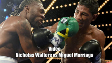 Photo of Video pelea boxeo entre Nicholas Walters vs Miguel Marriaga