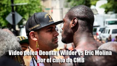 Photo of Video pelea Deontay Wilder vs Eric Molina por el cinto de CMB