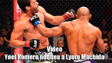 Photo of Video de cómo Yoel Romero noquea a Lyoto Machida