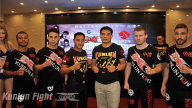 Photo of Jonay Risco campeón del torneo KunLun Fight China