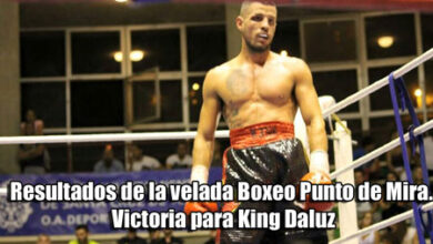 Photo of Resultados de la velada Boxeo Punto de Mira. Victoria para King Daluz