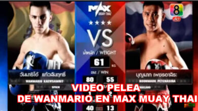 Photo of WanMario venció en el Max Muay Thai.Video