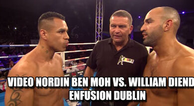 Photo of Video Nordin Ben Moh vs. William Diender- Enfusion Dublin