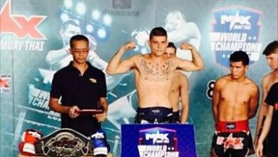 Photo of Andrés Martínez en el Max Muay Thai