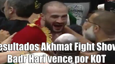 Photo of Resultados Akhmat Fight Show. Badr Hari vence por KOT