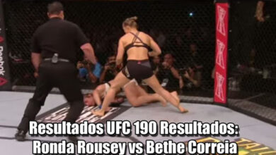 Photo of Resultados UFC 190 Resultados: Ronda Rousey vs Bethe Correia