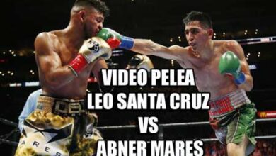 Photo of Video de la pelea entre Leo Santa Cruz vs Abner Mares