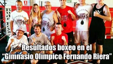 Photo of Resultados boxeo en el “Gimnasio Olímpico Fernando Riera” de Sueca
