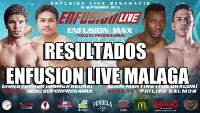 Photo of Resultados Enfusion Live en Málaga