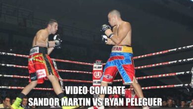 Photo of Video pelea de Sandor Martin vs Ryan Peleguer