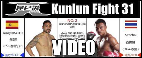 Video De La Pelea De Jonay Risco Vs Sittichai Sitsongpeenong