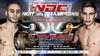 Photo of Javier «el tigre» en La Nuit des Champions