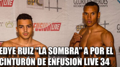 Photo of Resultados pesaje Enfusion Live 34: Edie Ruiz » La Sombra «