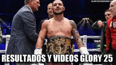 Photo of Glory 25 . Resultados y videos.