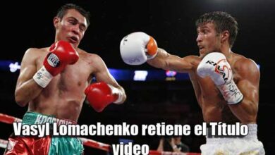 Photo of Vasyl Lomachenko vence a Rómulo Koasicha en décimo asalto y retiene el título