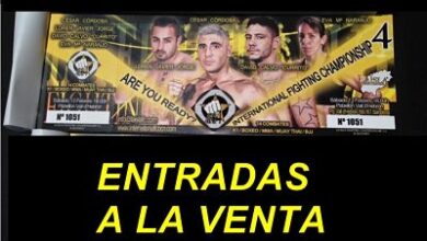 Photo of International Fighting Championship entradas Online