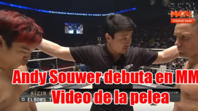 Photo of Andy Souwer debuta en MMA . Video de la pelea