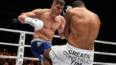 Photo of Video .Rico Verhoeven noquea a  Benjamin Adegbuyi