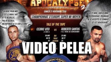 Photo of Video de la pelea de Roberto Santos y Cedric Vitu