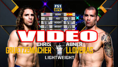 Photo of Video pelea Abner LLoveras vs Chris Gruetzemacher