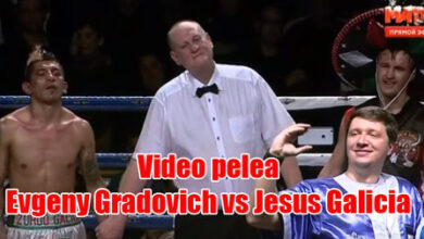 Photo of Video pelea Evgeny Gradovich vs Jesus Galicia en Valencia