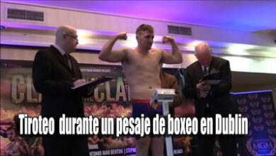 Photo of Tiroteo con victimas durante un pesaje de boxeo en Dublin