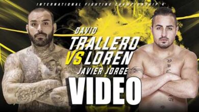 Photo of Video oficial David Trallero vs Jorge Loren IFC 4