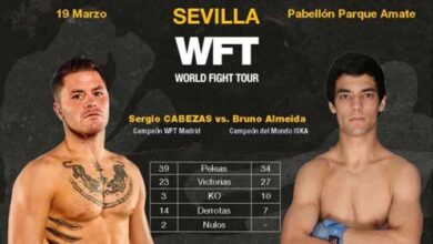 Photo of Sergio Cabezas se enfrentará a Bruno Almeida en el WFT