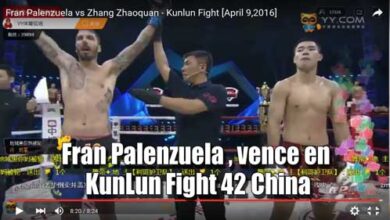 Photo of Video de Fran Palenzuela , vence en KunLun Fight 42 China
