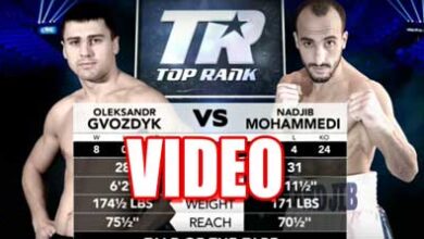Photo of Nadjib Mohammedi derrotado por KO en el 2º asalto.Video