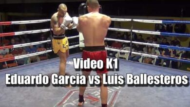 Photo of Video pelea de K1 Eduardo Garcia vs Luis Ballesteros