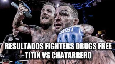 Photo of Resultados Titin vs Chatarrero. Fighters Drugs Free