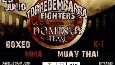 Photo of Resultados velada Torredembarra Fighters