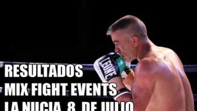 Photo of Resultados Mix Fight Events 8 de Julio en La Nucia