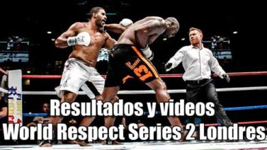 Photo of Resultados y videos World Respect Series 2 Londres