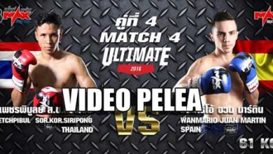 Photo of Wan Mario vence de nuevo en Max Muay Thai video pelea