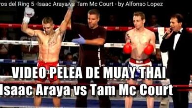 Photo of Isaac Araya vs Tam Mc Court -Video Guerreros del Ring V