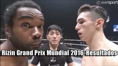 Photo of Rizin Grand Prix Mundial 2016-Resultados