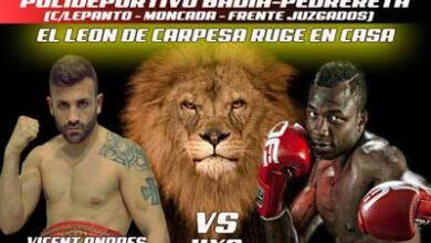 Photo of Velada de Boxeo en Moncada-Valencia 01/10/16