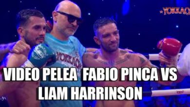 Photo of Video pelea Liam Harrison vs Fabio Pinca – Muay Thai Full Rules