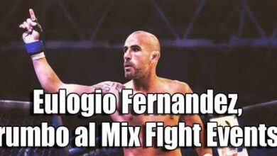 Photo of Eulogio Fernandez, rumbo al Mix Fight Events