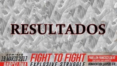 Photo of Resultados de la velada “Fight to fight”