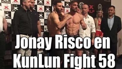 Photo of Jonay Risco en KunLun Fight 58- Roma