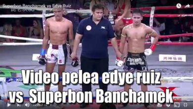 Photo of Video pelea Edye Ruiz vs Superbon Banchamek KunLun Fight 58