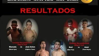 Photo of Resultados velada Tarraco Fighters 5