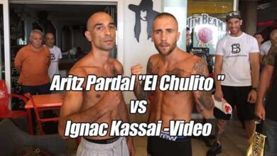 Photo of Aritz Pardal «El Chulito » vs. Ignac Kassai-Video