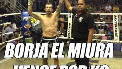 Photo of Borja El Miura vence de nuevo y por KO