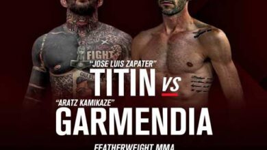 Photo of Jose Luis Zapater «Titin» Vs Aratz «Kamikaze» Garmendia-MASTER SERIES V
