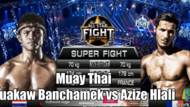 Photo of Muay Thai Buakaw Banchamek vs Azize Hlali