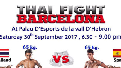 Photo of Listado peleadores oficial THAI FIGHT BARCELONA